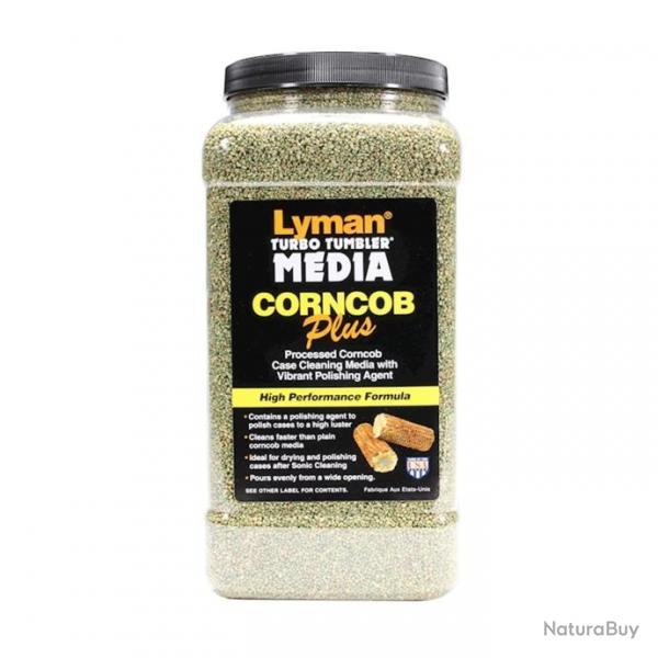 MEDIA GRANULES - LYMAN TURBO TUMBLER MEDIA CORNCOB PLUS - 2.4kg