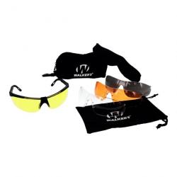 Lunettes de protection WALKER'S GWP-ASG4L2 avec 4 verres interchangeables