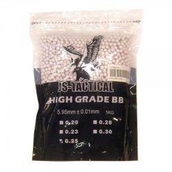 Sachet de 1 kg de Billes (JS Tactical) 0.25 Non