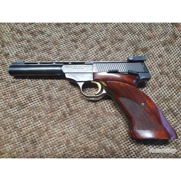 occasion : pistolet FN-HERSTAL BROWNING modle 150 canon 6" calibre 22 LR