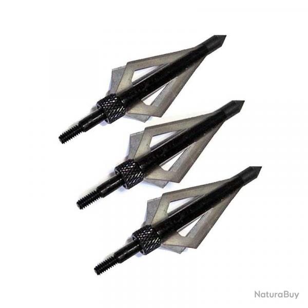 Pointes de chasse 4 Lames pour flches de 14  22 pouces