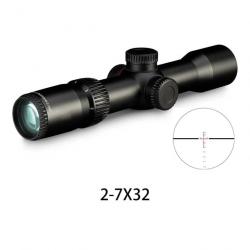 Lunette de visée pour fusil de chasse, 2-7x32 LIVRAISON GRATUITE