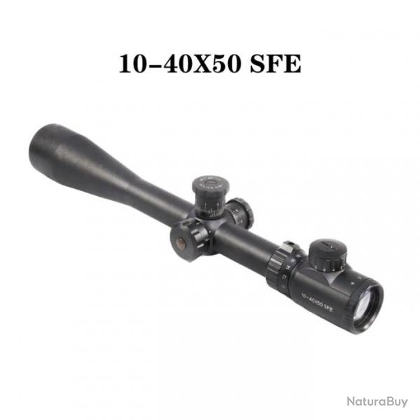 Lunette de Vise Tlescopique 10-40  50 SFE  RAIL 11MM LIVRAISON GRATUITE