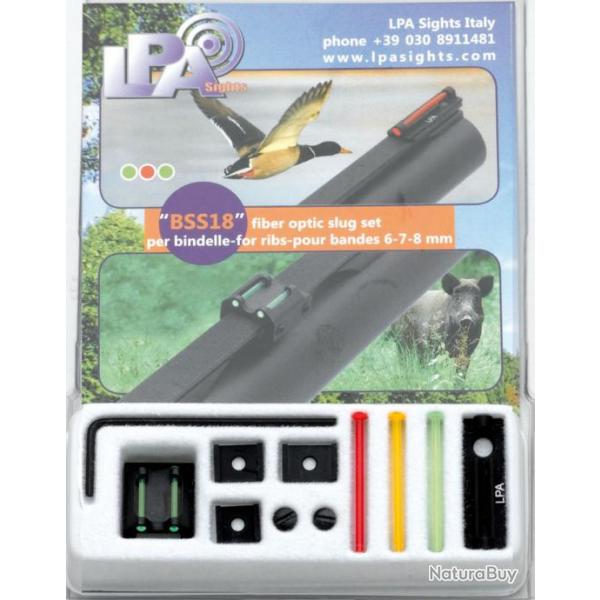 Set slug LPA BSS18 Fibre optique