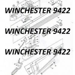 éclaté + 3 notices carabine WINCHESTER 9422 (envoi par mail) - VENDU PAR JEPERCUTE (m2203)