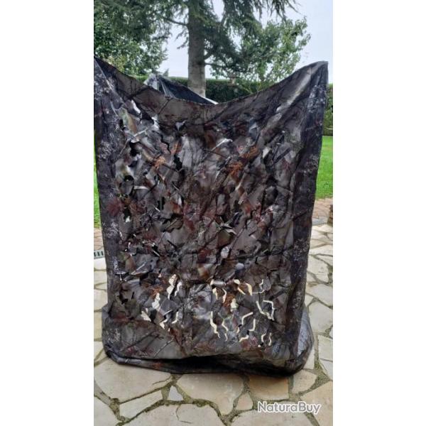 Afft chasse carr 3D camouflage Treemetic Solognac