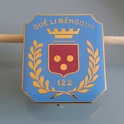 Insigne 122 RI - 122° régiment infanterie _ AB PARIS G2002 _ TTBE