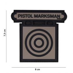 Patch 3D PVC Pistol marksman avec velcro | 101 Inc (0001 5333)