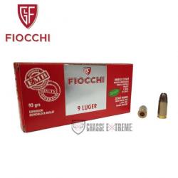 50 Munitions FIOCCHI Expansive Zp Cal 9 mm Luger 93Gr EMB GM