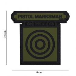 Patch 3D PVC Pistol marksman avec velcro | 101 Inc (0001 5334)