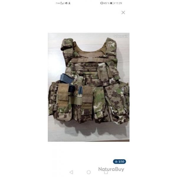 DEFCON 5 plate carrier pantalon et veste.