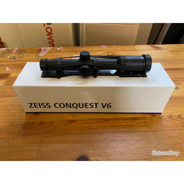 Enchre ! Lunette Zeiss conquest V6 + colliers rail de 21mm