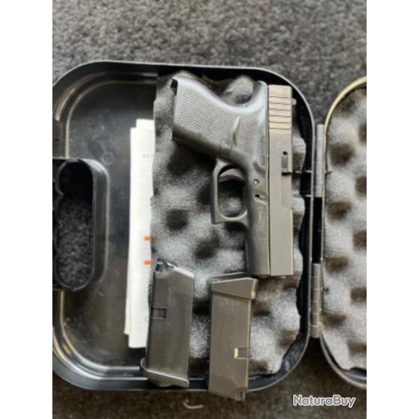 Glock 43 Malette d'origine 2 chargeurs