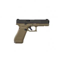 B - PISTOLET GLOCK 17 GEN 5 FR COYOTE CAL 9X19