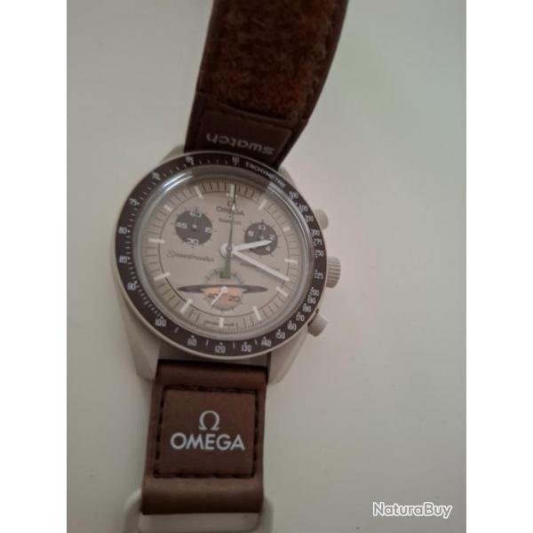 Montre swatch partenariat avec omega