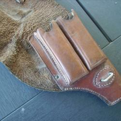 Holster / Etui cuir pour Browning 1910