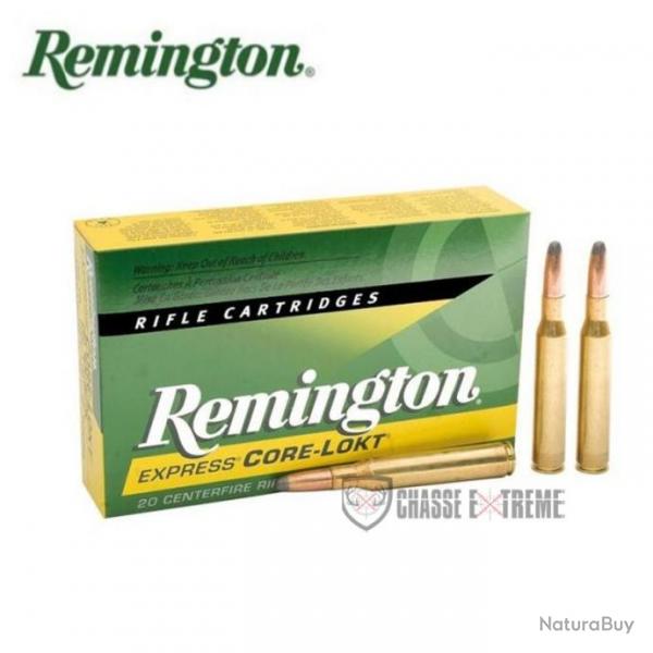 20 Munitions REMINGTON Core Lokt PSP Cal 222 Rem 50Gr