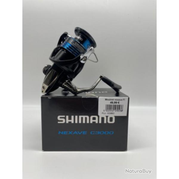 Moulinet Shimano Nexave Fi c3000