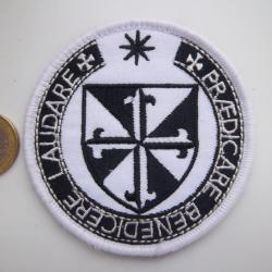 écusson vintage collection croix dominicaine ou ordre des Prêcheurs