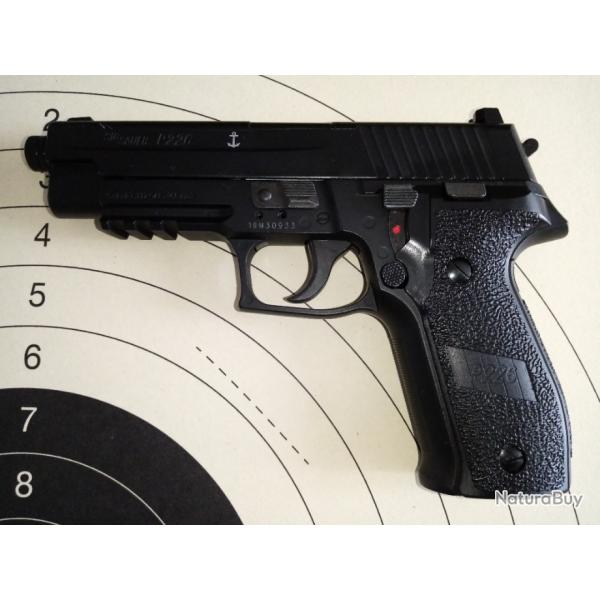 SIG SAUER P226 BMOWBACK A PLOMBS CAL 4.5