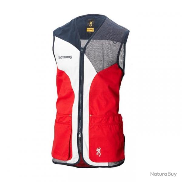 Wahoo BF24 ! Gilet de tir Browning Sporter Rouge