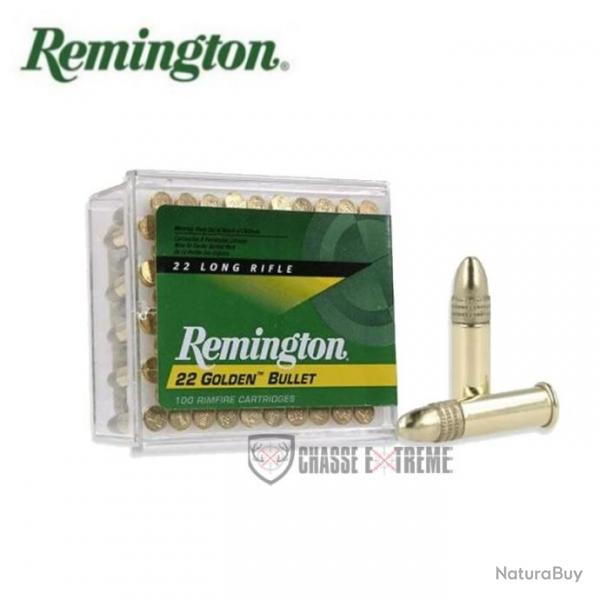 100 Munitions REMINGTON High Velocity Cal 22Lr Pointe Cuivre