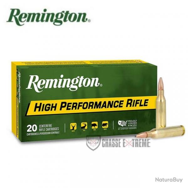 20 Munitions REMINGTON PSP Cal 243 Win 80Gr