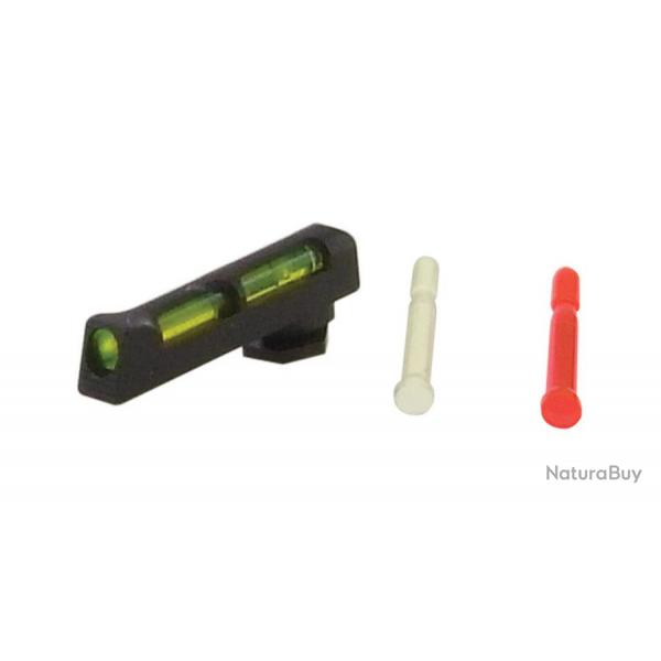 Guidon Hi-Viz Glock avec 3 fibres