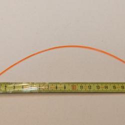 Fibre optique 1,5 mm orange 20 cm