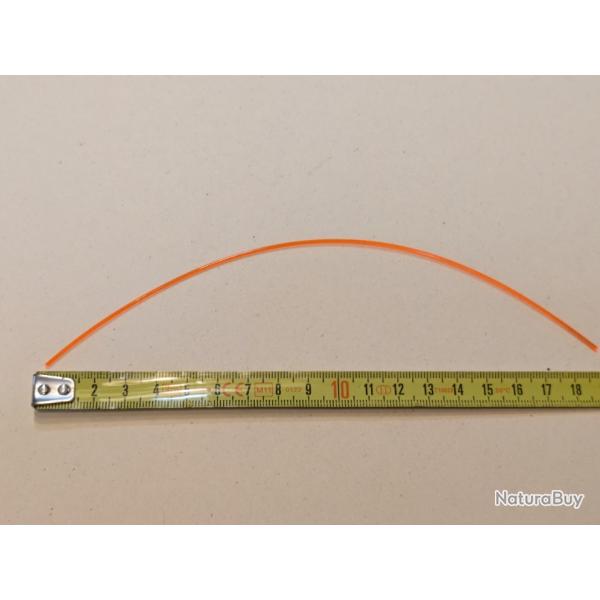 Fibre optique 1,5 mm orange 20 cm