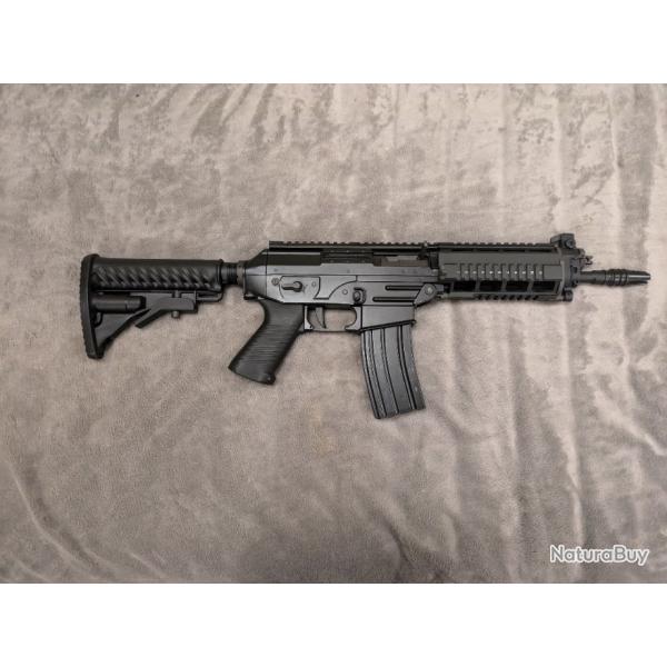 Fusil Sig Sauer 556 Shorty AEG EBB King Arms - Noir