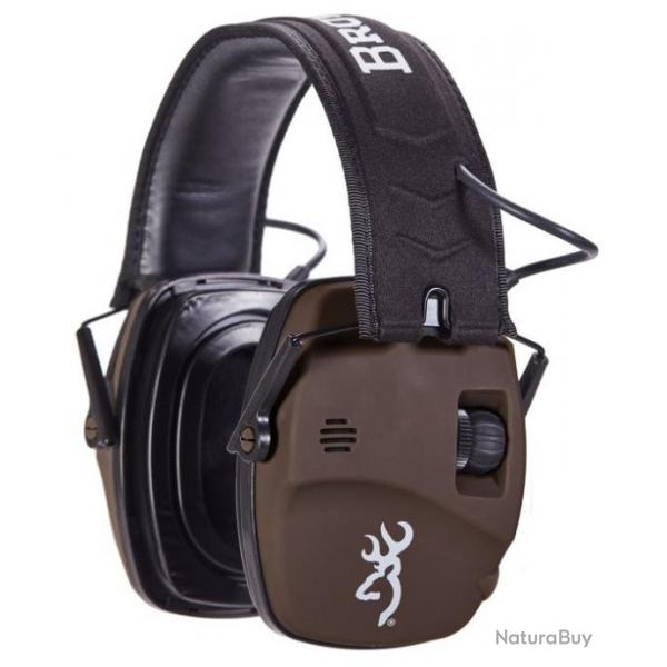 CASQUE ELECTRONIQUE BROWNING BDM BLUETOOTH NOIR/OLIVE