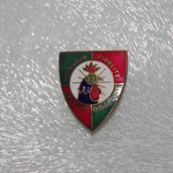 INSIGNE DE LA LEGION ETRANGERE 1939  :  12 ° REGIMENT ETRANGER INFANTERIE  ------- AUGIS -----------