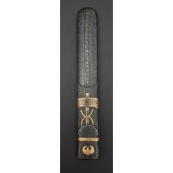 RARE KOZUKA SHAKUDO EN FORME DE CARQUOIS UTSUBO - JAPON PERIODE EDO (1615-1868) Collection Très bon 