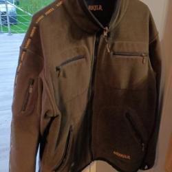 Veste polaire kamko marron/noir Härkila