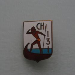 INSIGNE DE LA MARINE  :  CHASSEUR  131   -------------- A.AUGIS ----------------