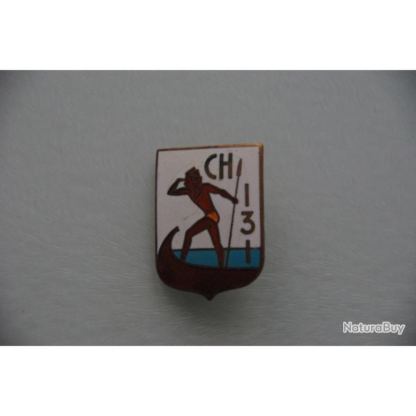 INSIGNE DE LA MARINE  :  CHASSEUR  131   -------------- A.AUGIS ----------------