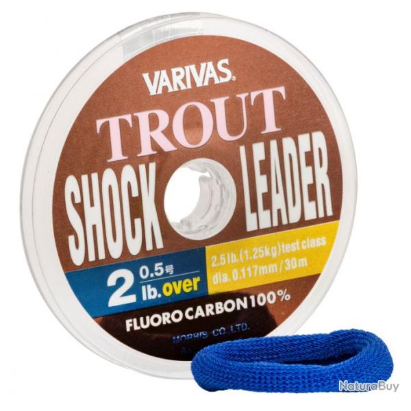 VARIVAS TROUT SHOCK Leader FLUORO 0,14 (3lb)30m