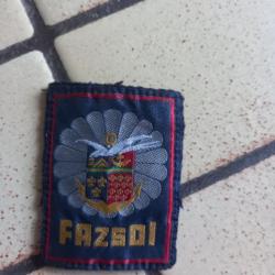 Insigne pompier militaire pazsoi Mayotte