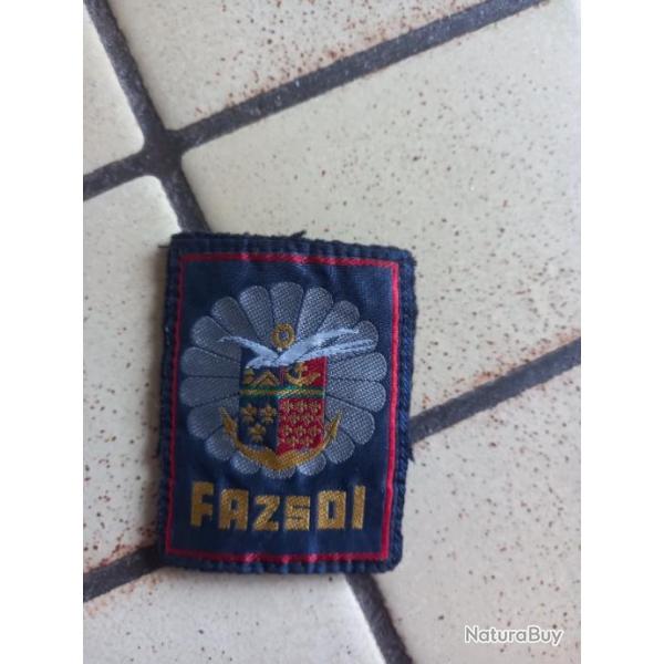 Insigne pompier militaire pazsoi Mayotte