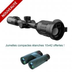 HIKMICRO STELLAR SX60L 3.0 - Lunette de vision thermique avec télémètre + Jumelles 10x42 offertes !