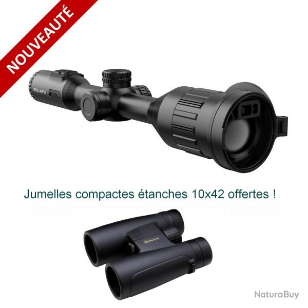 HIKMICRO STELLAR SX60L 3.0 - Lunette de vision thermique avec télémètre + Jumelles 10x42 offertes !