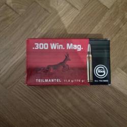 Boîte cartouche 300 win mag Geco