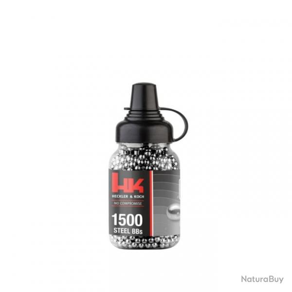 Bille noir 4.5mm 0.35g, par 1500 billes | Umarex (0000 6882) - Airgun