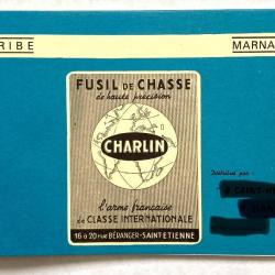 Catalogue CHARLIN NEUF de 1961.