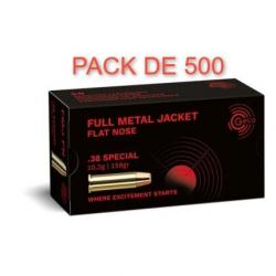 CARTOUCHES GECO 38 SPECIAL 158gr FMJ PACK DE 500