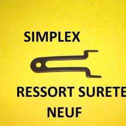 ressort de sureté NEUF fusil SIMPLEX MANUFRANCE calibres 12 et 16 - VENDU PAR JEPERCUTE (D22D266)