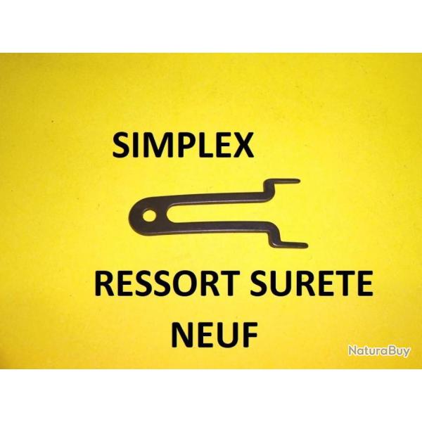 ressort de suret NEUF fusil SIMPLEX MANUFRANCE calibres 12 et 16 - VENDU PAR JEPERCUTE (D22D266)