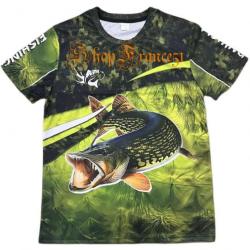 T-shirt imprimé poisson