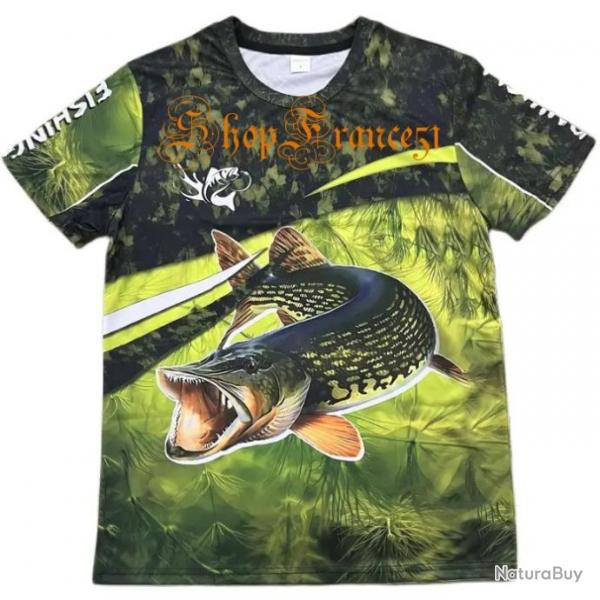 T-shirt imprim poisson